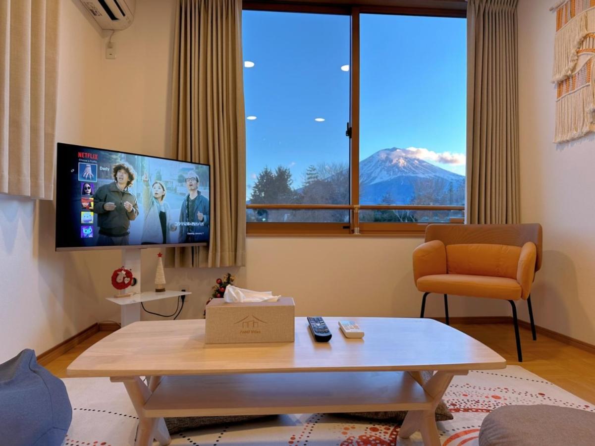 ヴィラ山間堂grandvilla Mt Fuji View Bbq Bonfire Annovillas Sankando Фуджикавагучико Екстериор снимка